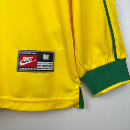 Brazil longsleeve home jersey. Season 1998