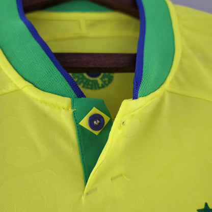 Brazil World Cup 2022 home jersey.