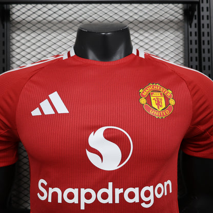 Manchester United home jersey. Season 24/25. (Player Version)