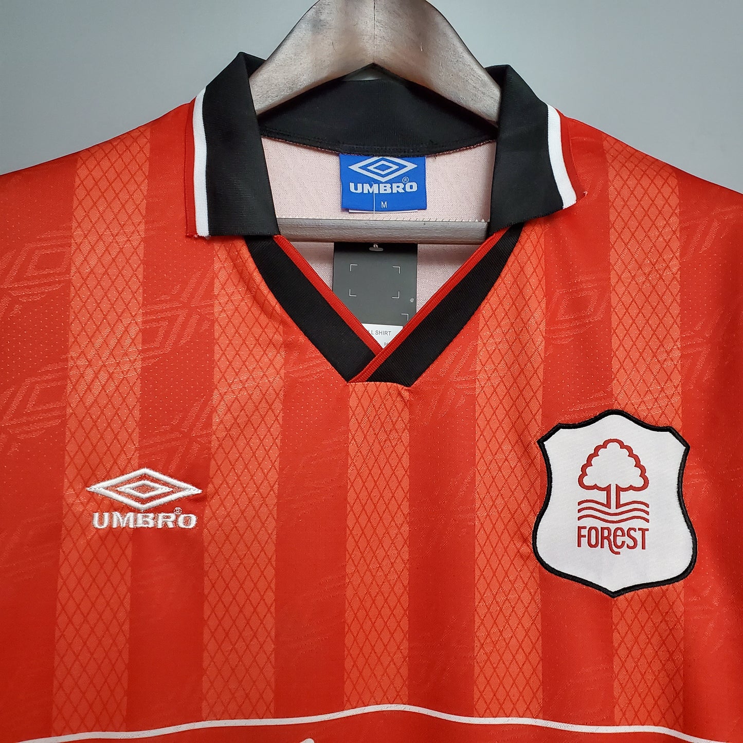 Nottingham Forrest home jersey. Season 95/96