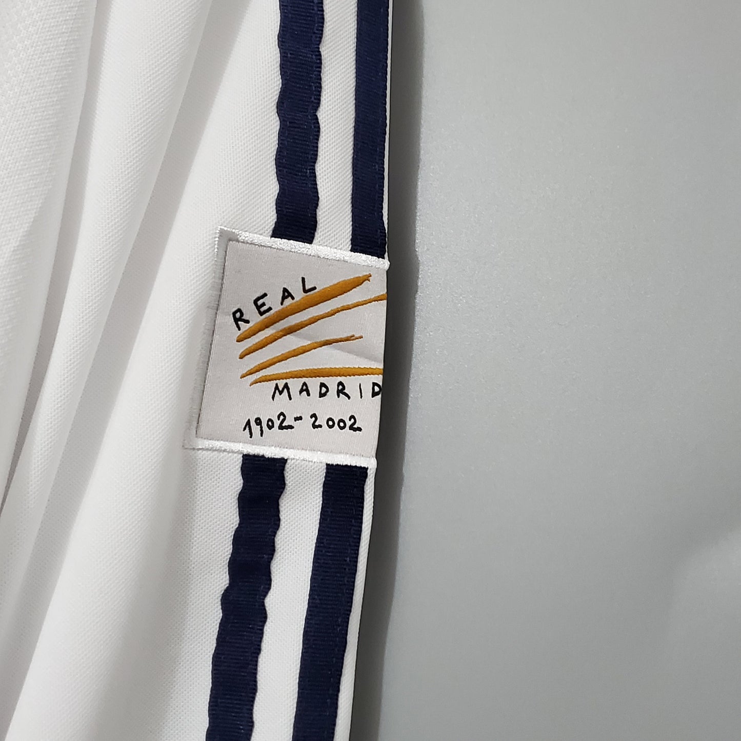 Real Madrid longsleeve home jersey. Season 02/03