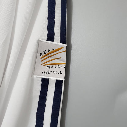 Real Madrid longsleeve home jersey. Season 02/03