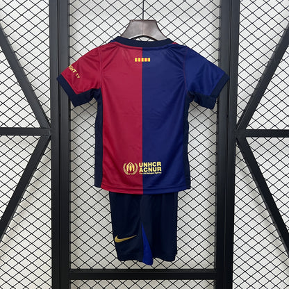 Barcelona home kids set. Season 24/25