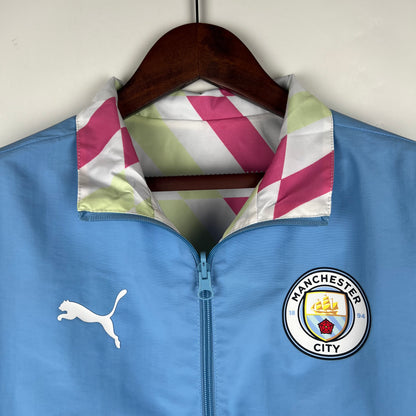 Manchester City double-sided Windbreaker