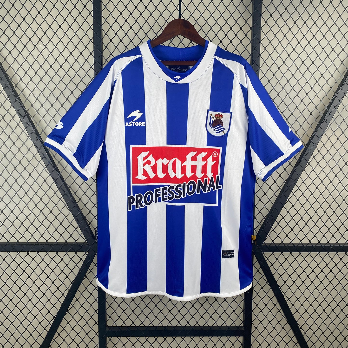 Real Sociedad home jersey. Season 02/03