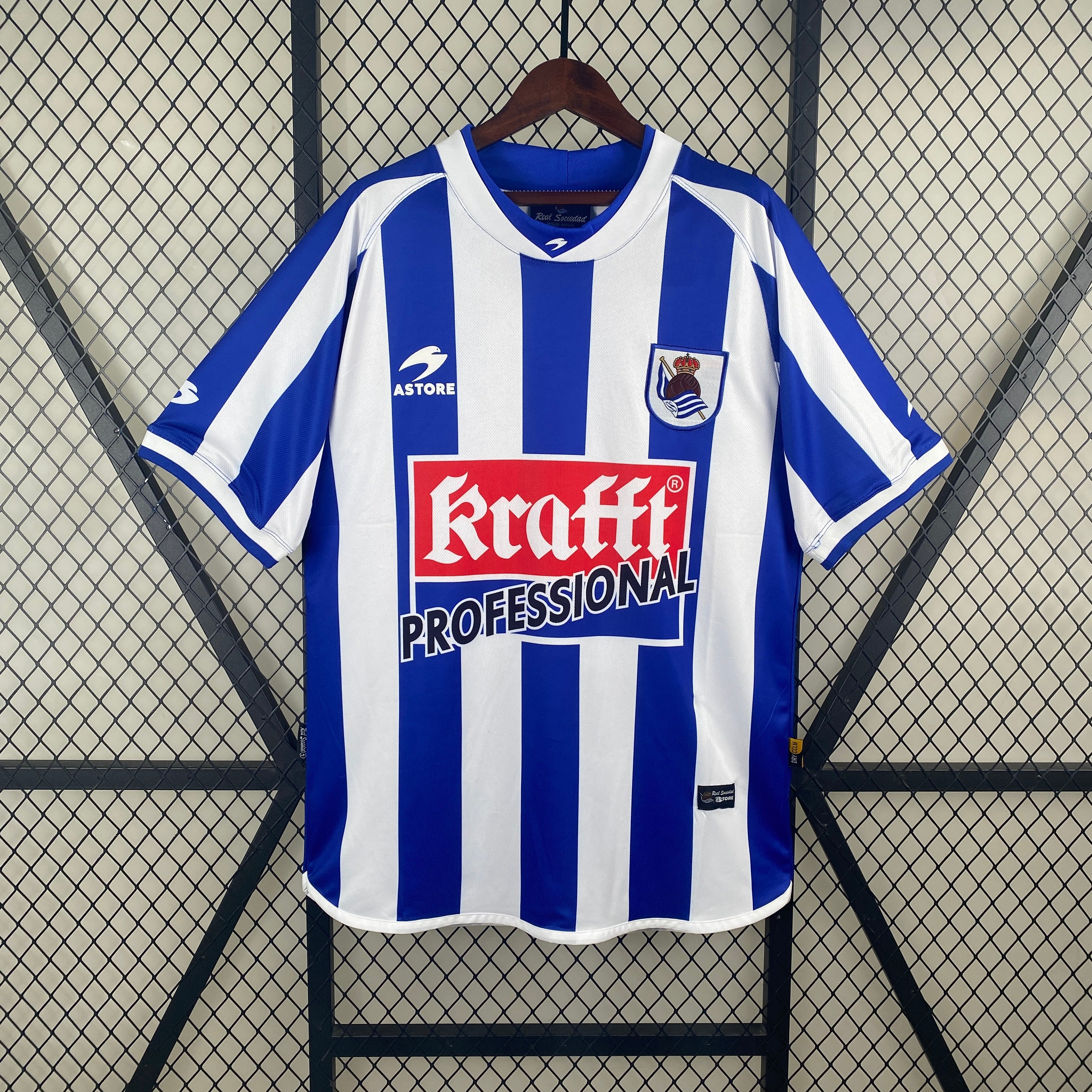 Real Sociedad home jersey. Season 02/03