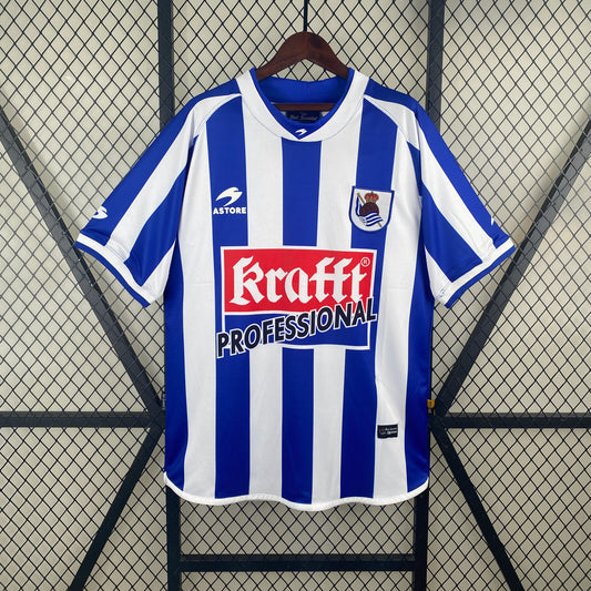 Real Sociedad home jersey. Season 02/03