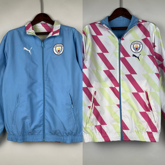 Manchester City double-sided Windbreaker