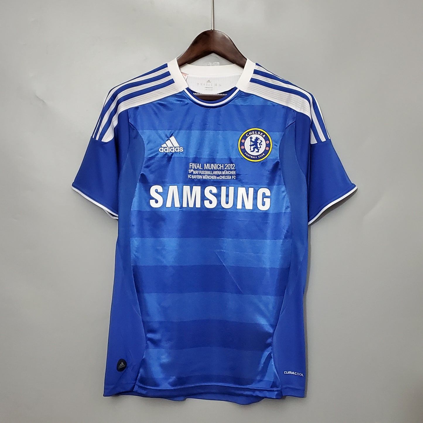 Chelsea 2012 UCL Final Jersey. Season 11/12