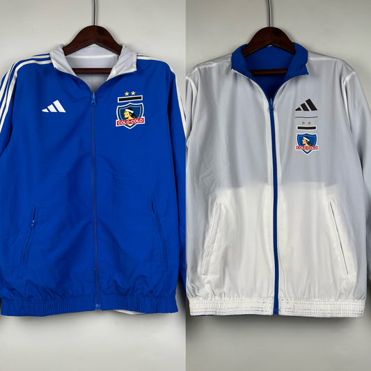 Colo Colo double-sided Windbreaker