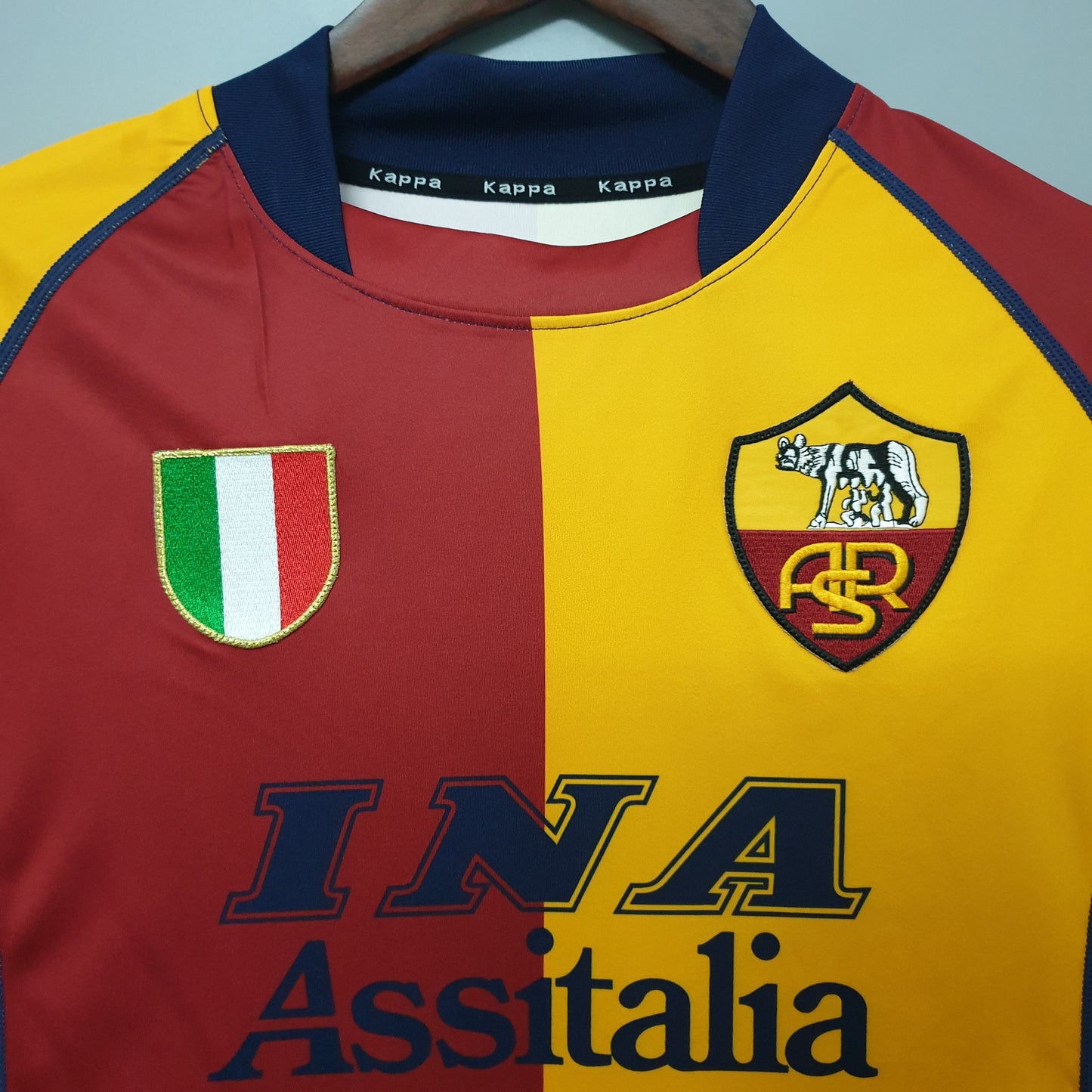 AS Roma home jersey. Season 01/02