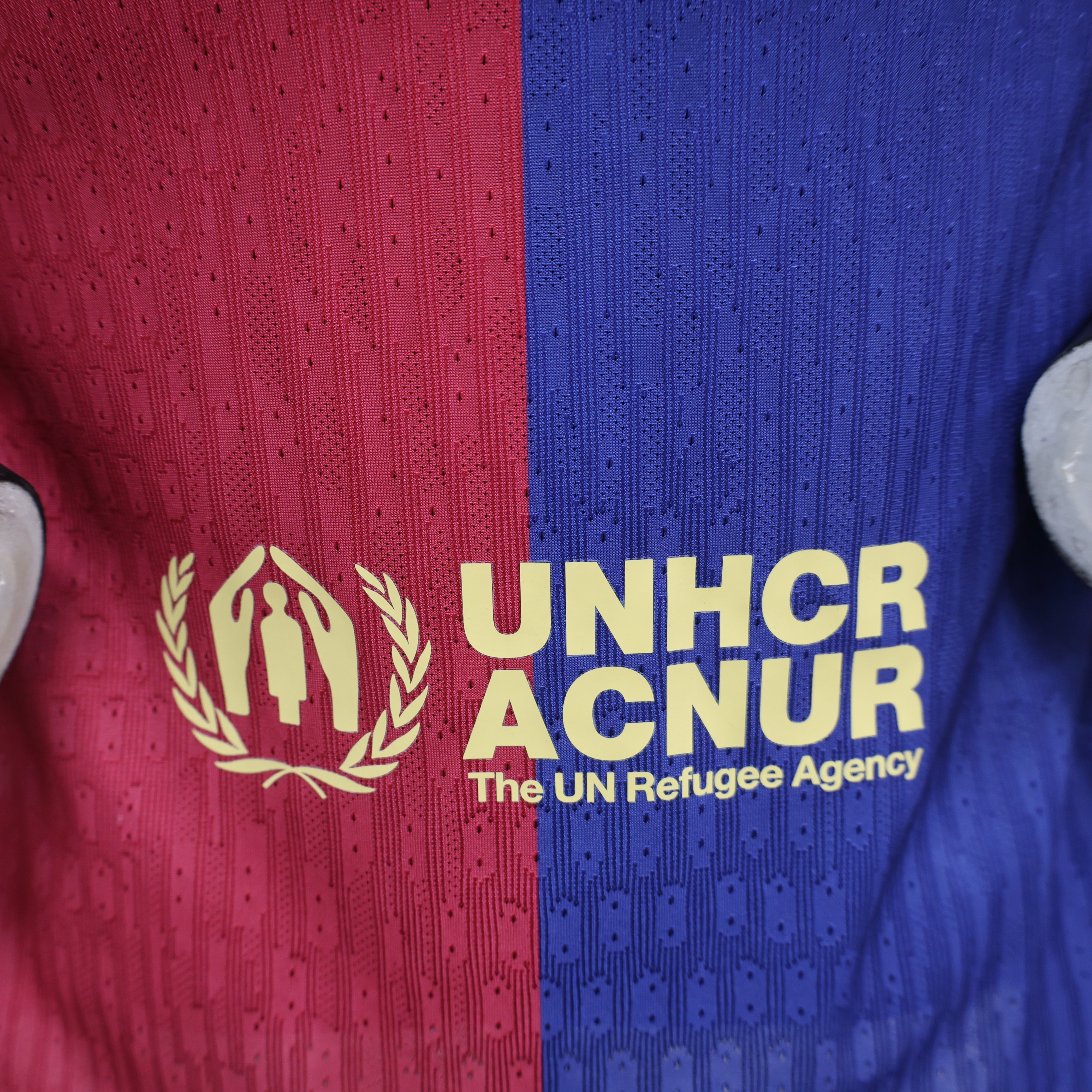 Barcelona home Coldplay sponsor jersey. Season 24/25 (Player Version)