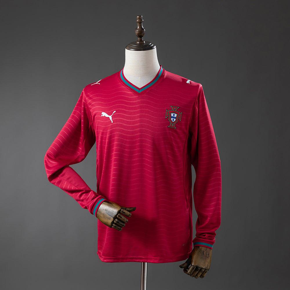 Portugal Home Longsleeve jersey for the 2026 FIFA World Cup