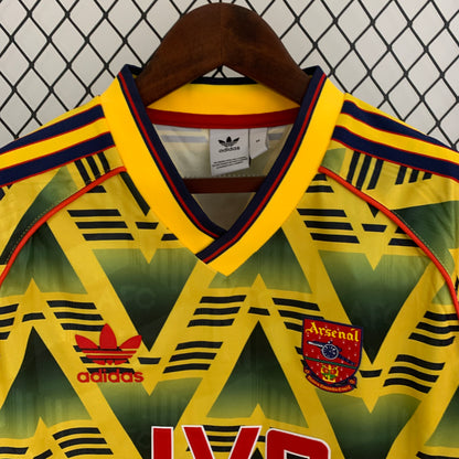 Arsenal longsleeve away jersey. Season 91/92
