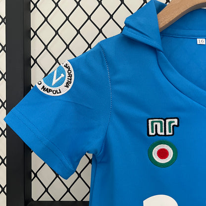 Napoli home kids set. Season 87/89