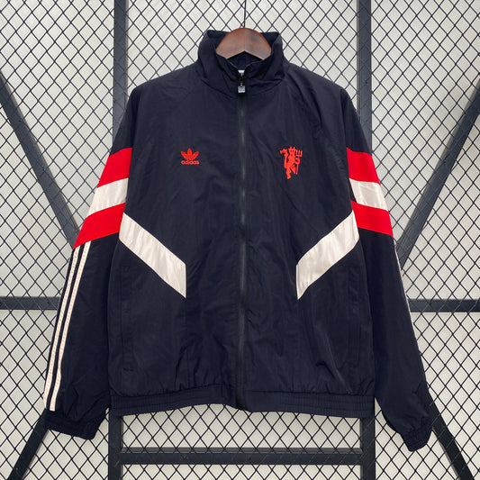 Manchester United Adidas "LFSTR" trefoil windreaker