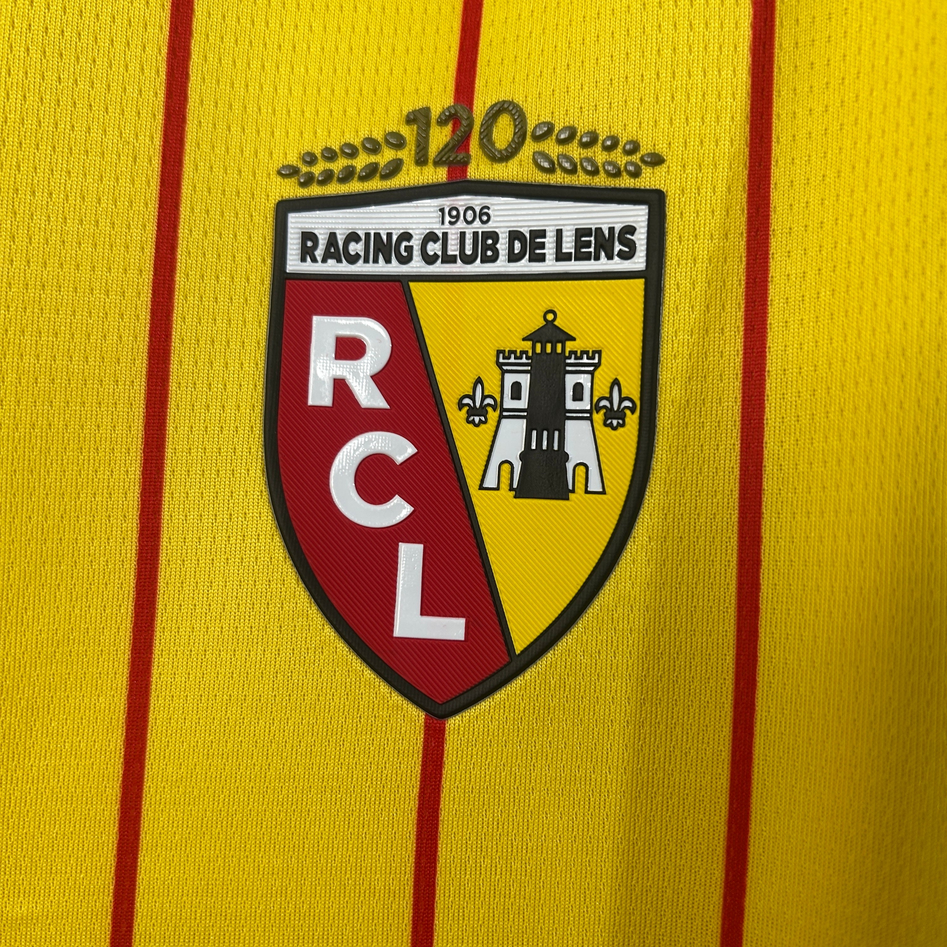 Lens home jersey. Season 25/26