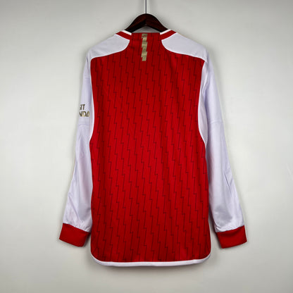 Arsenal longsleeve home jersey. Season 23/24