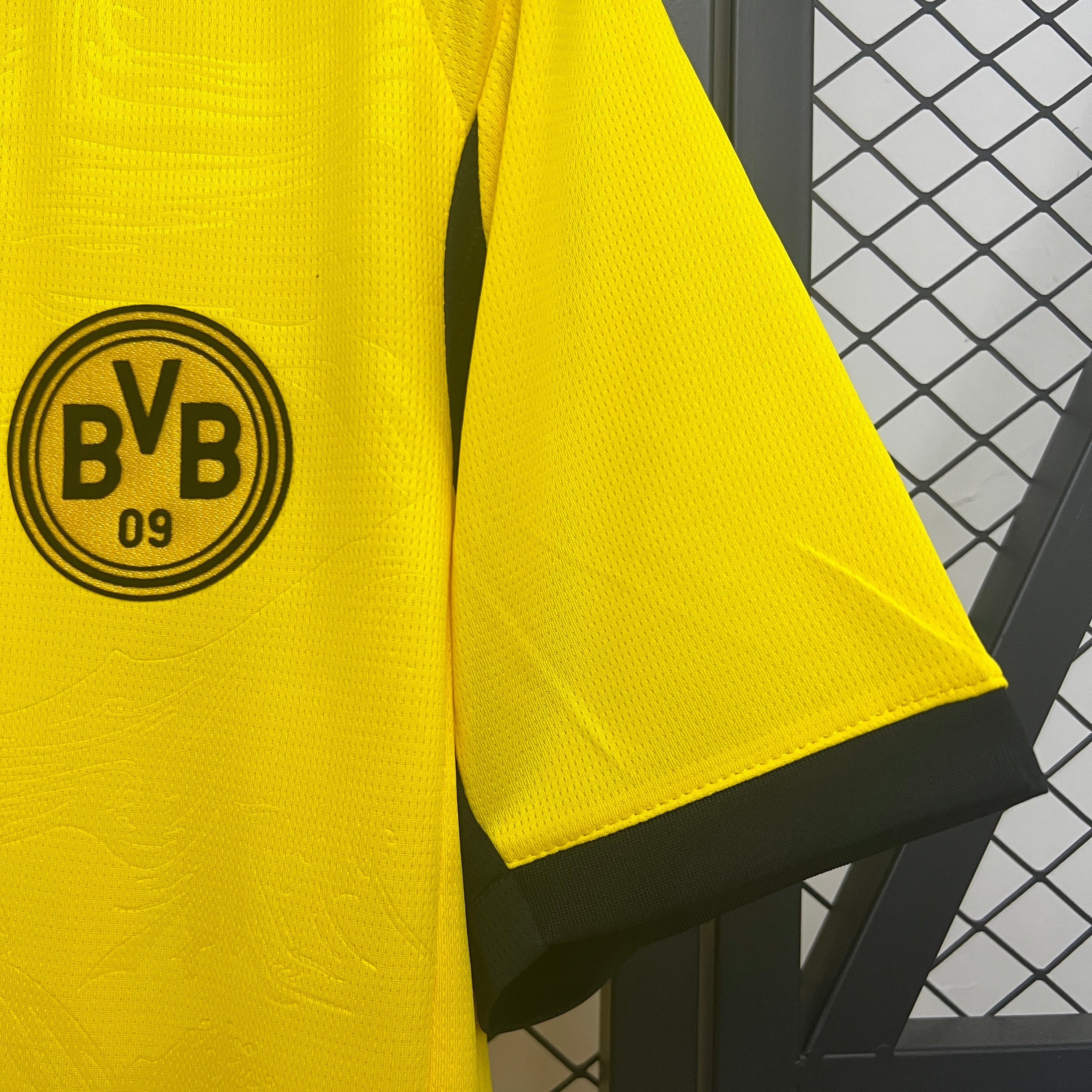 Borussia Dortmund home jersey. Season 25/26. (All sponsors included)
