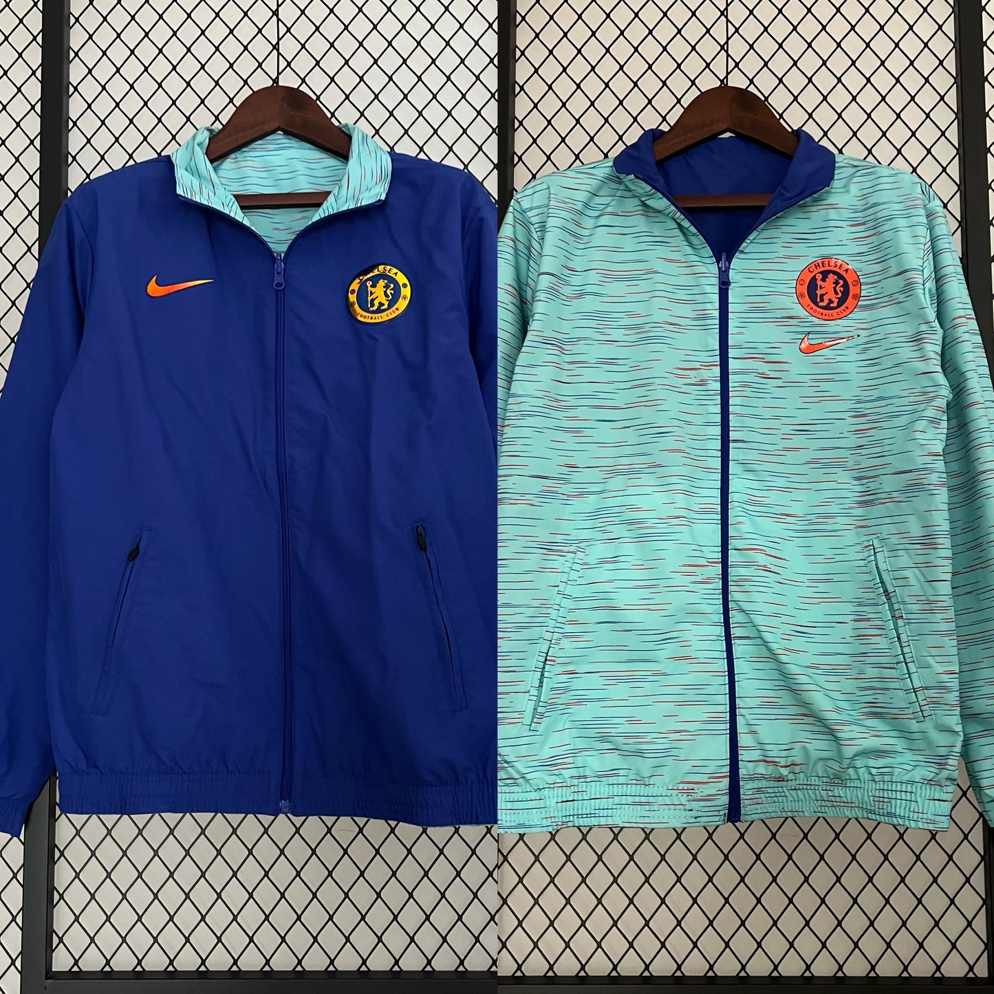 Chelsea double-sided Windbreaker