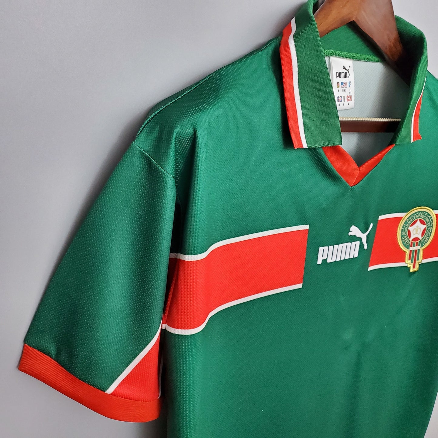 Morocco away jersey. Season 1998