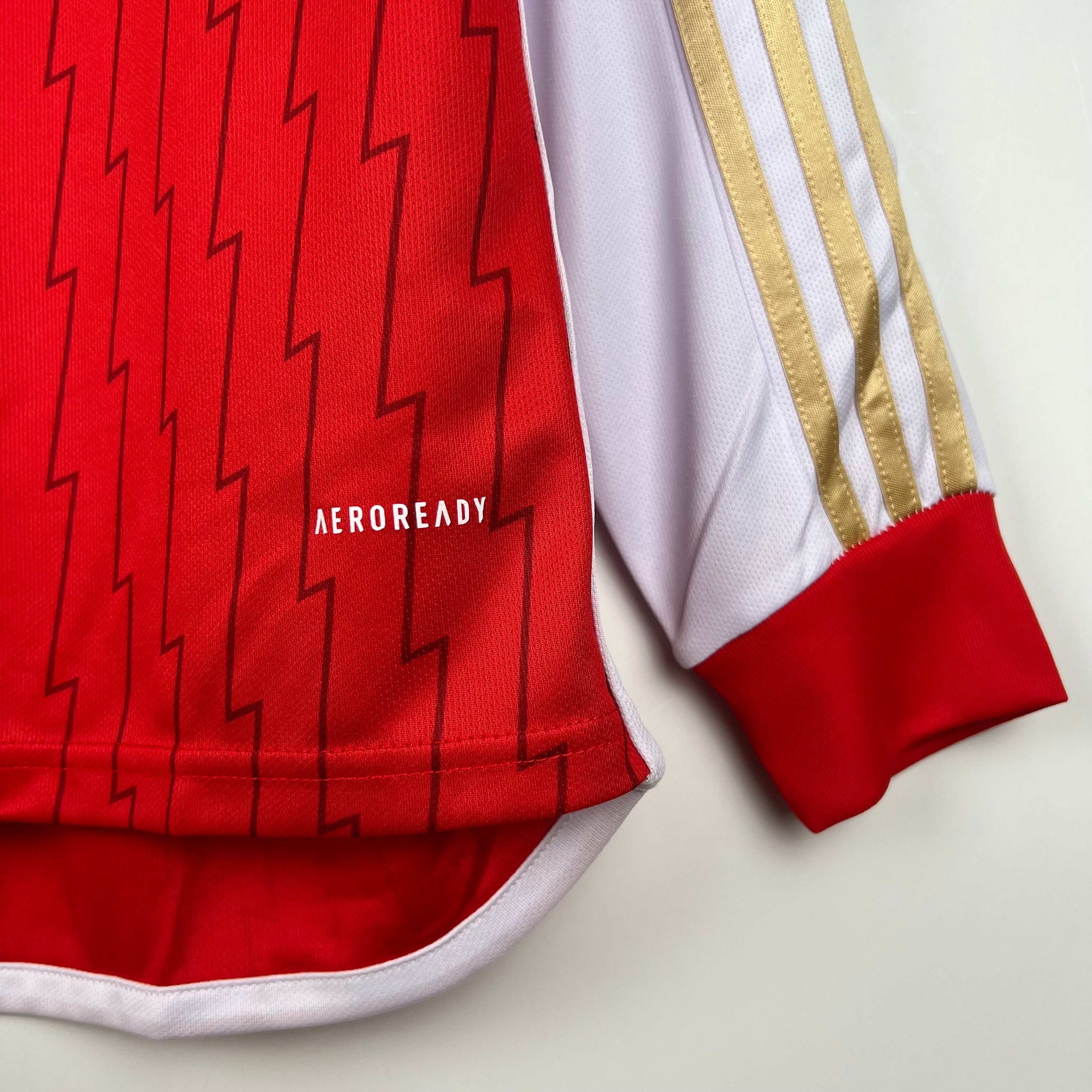Arsenal longsleeve home jersey. Season 23/24