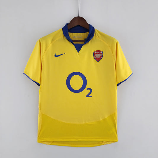 Arsenal away jersey. Season 03/04