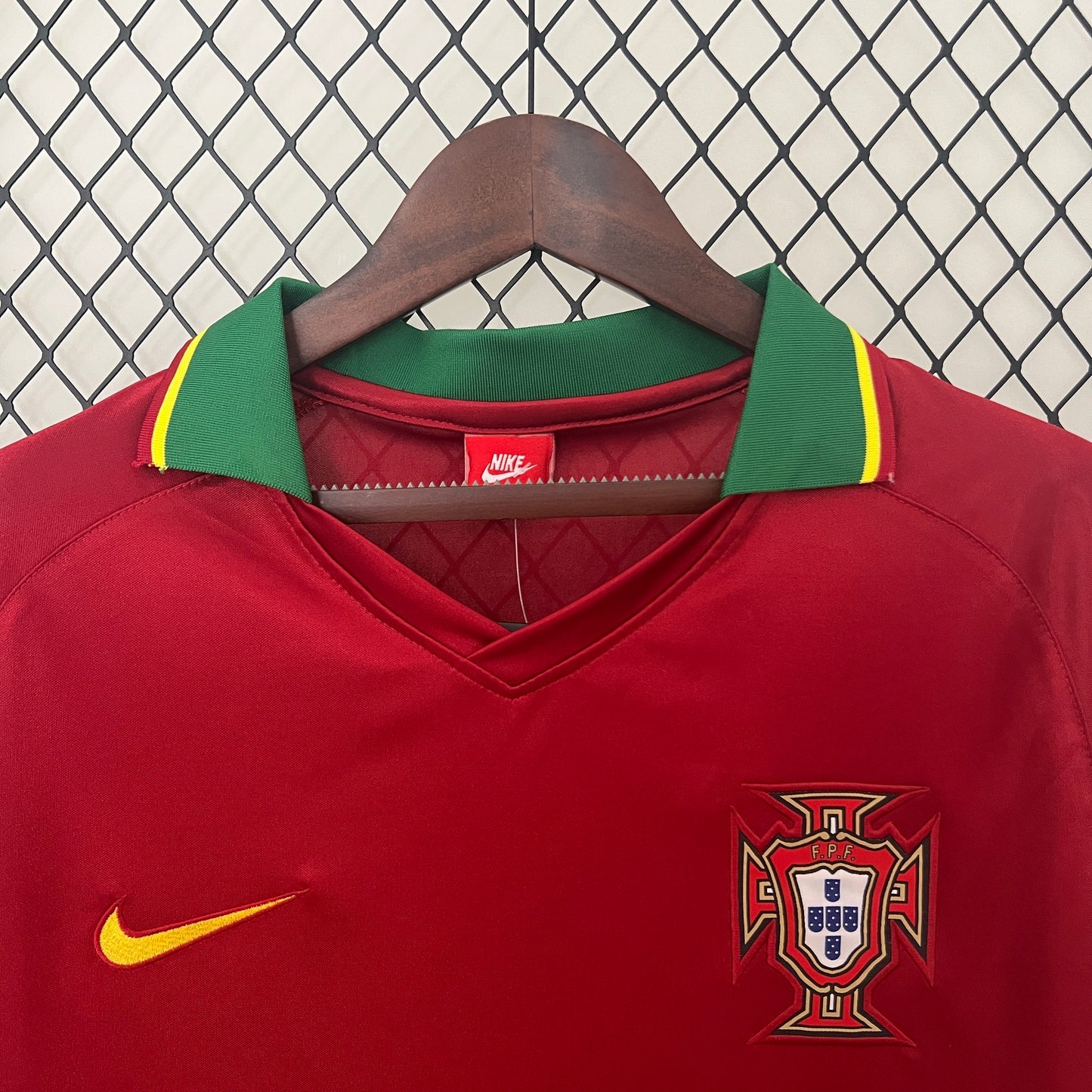 Portugal home jersey. Season 1998