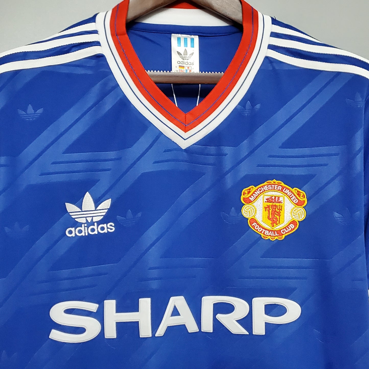 Manchester United away jersey. Season 88/90