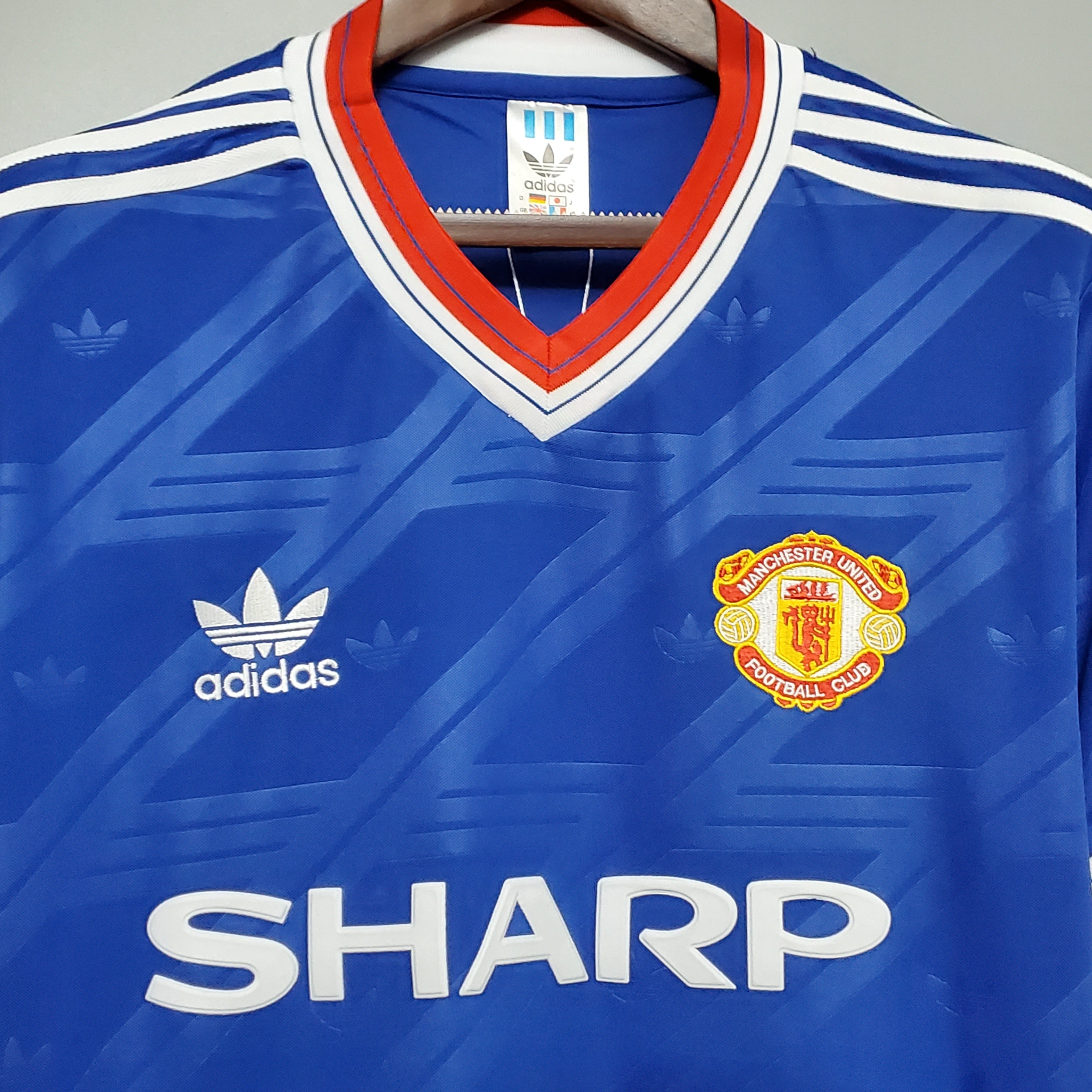 Manchester United away jersey. Season 88/90