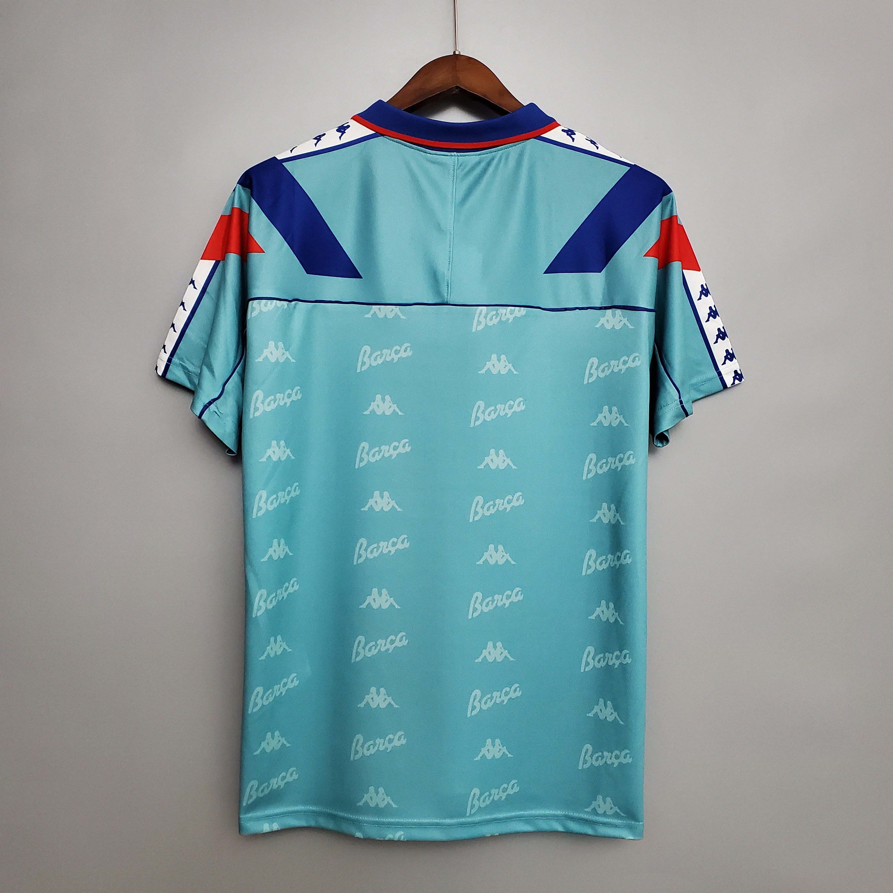 Barcelona away jerseys. Season 92/93