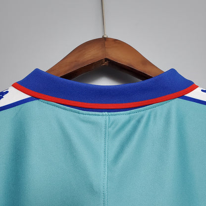 Barcelona away jerseys. Season 92/93