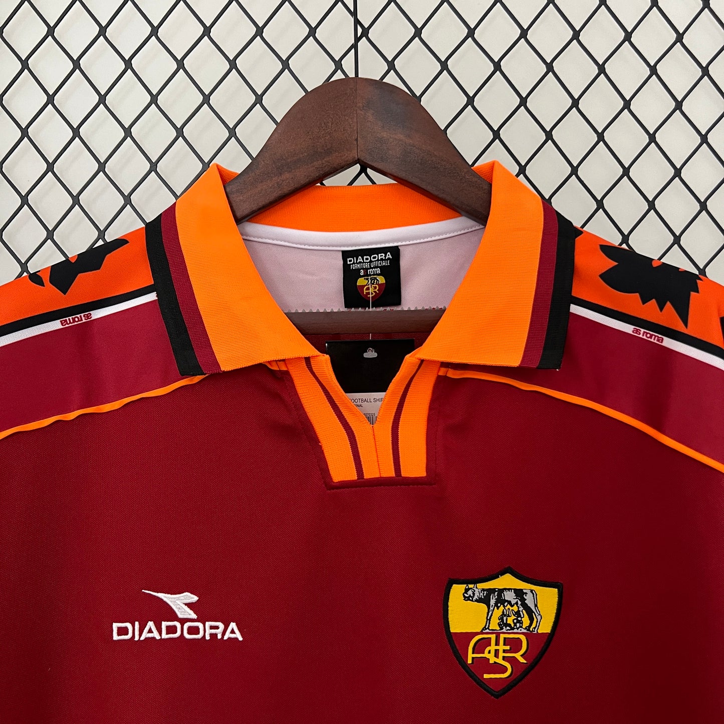 AS Roma home jersey. Season 98/99