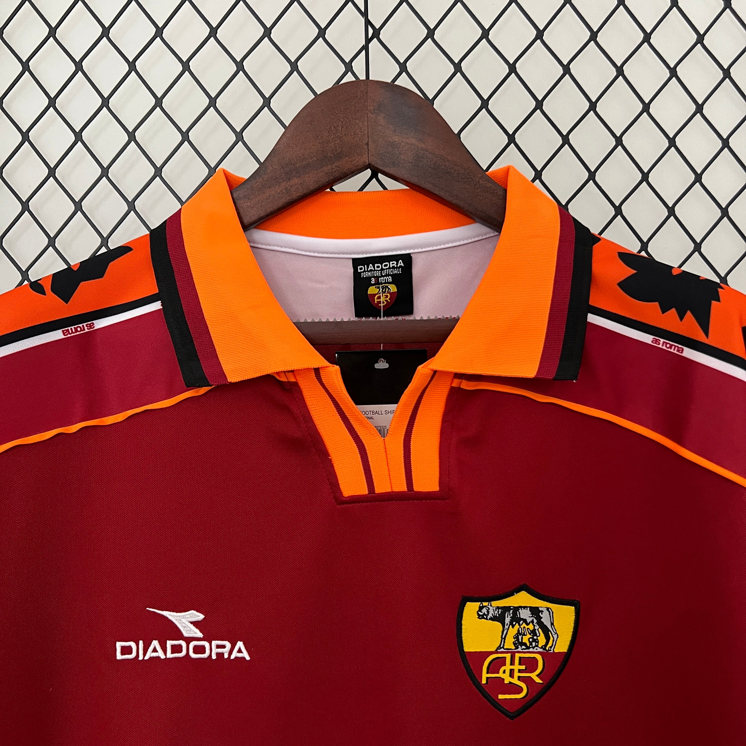 AS Roma home jersey. Season 98/99