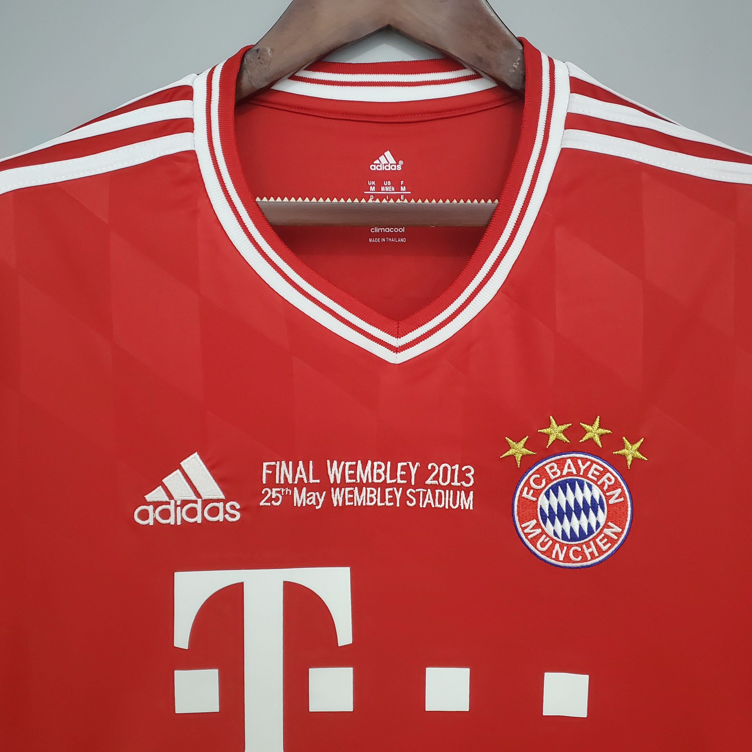 Bayern Munich UCL 2013 Final longsleeve home jersey.