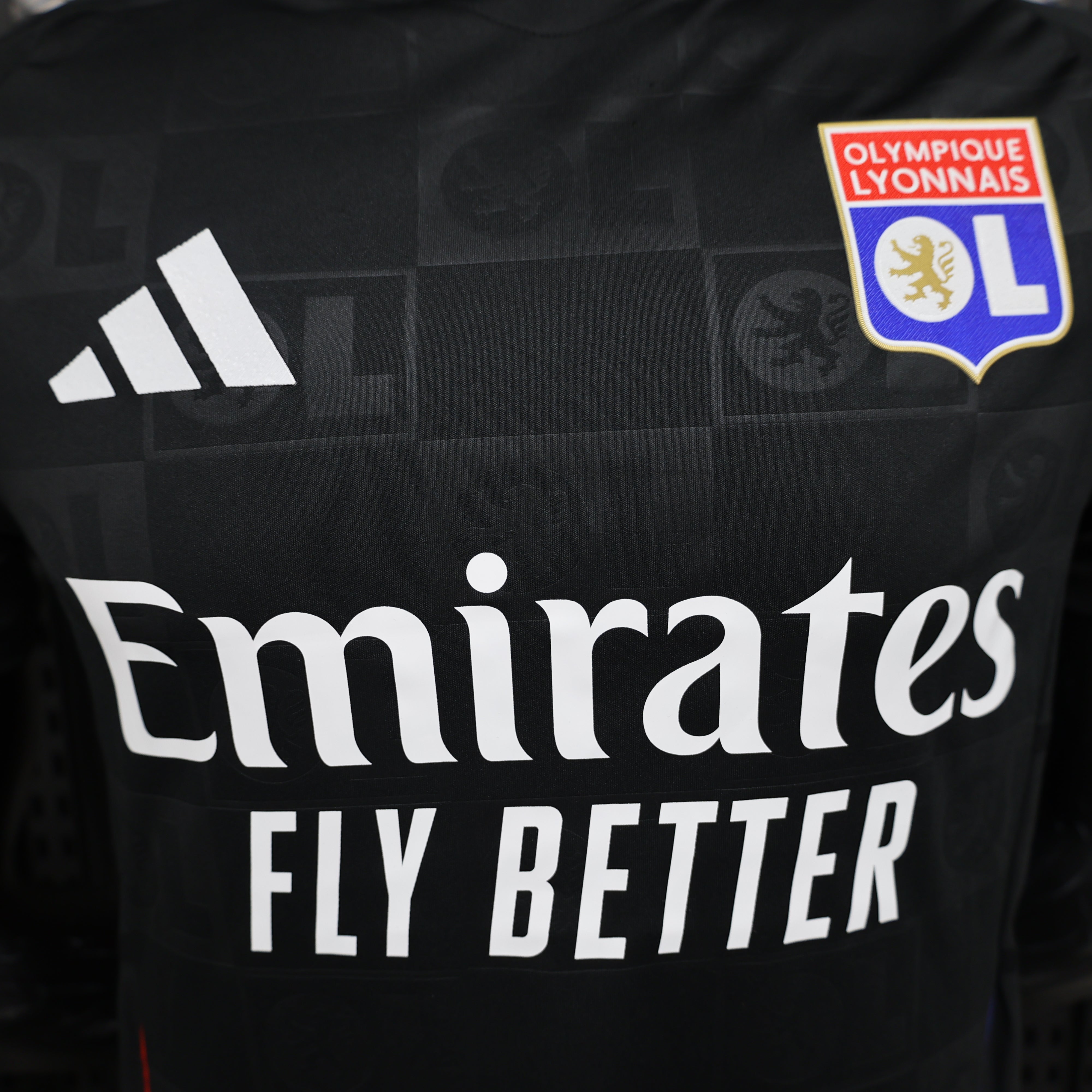 Olympique Lyon away jersey. Season 24/25 (Player Version)