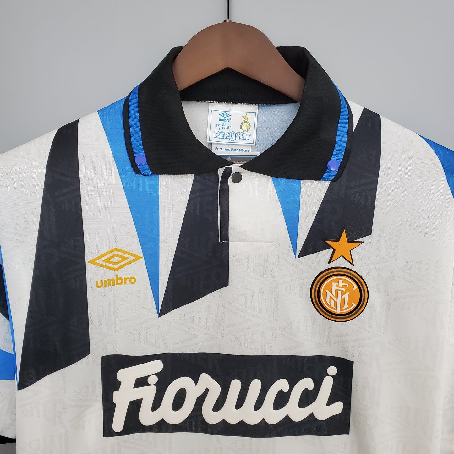 Inter away jersey. Season 92/93