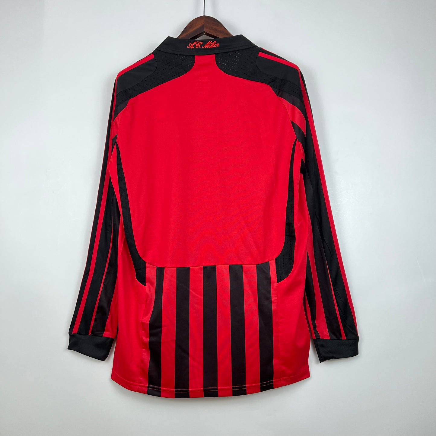 AC Milan longsleeve home jersey. Season 07/08