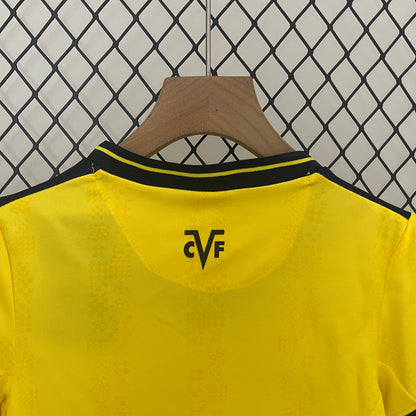 Villarreal home kids set. Season 24/25