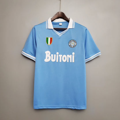 Napoli home jersey. Season 86/87