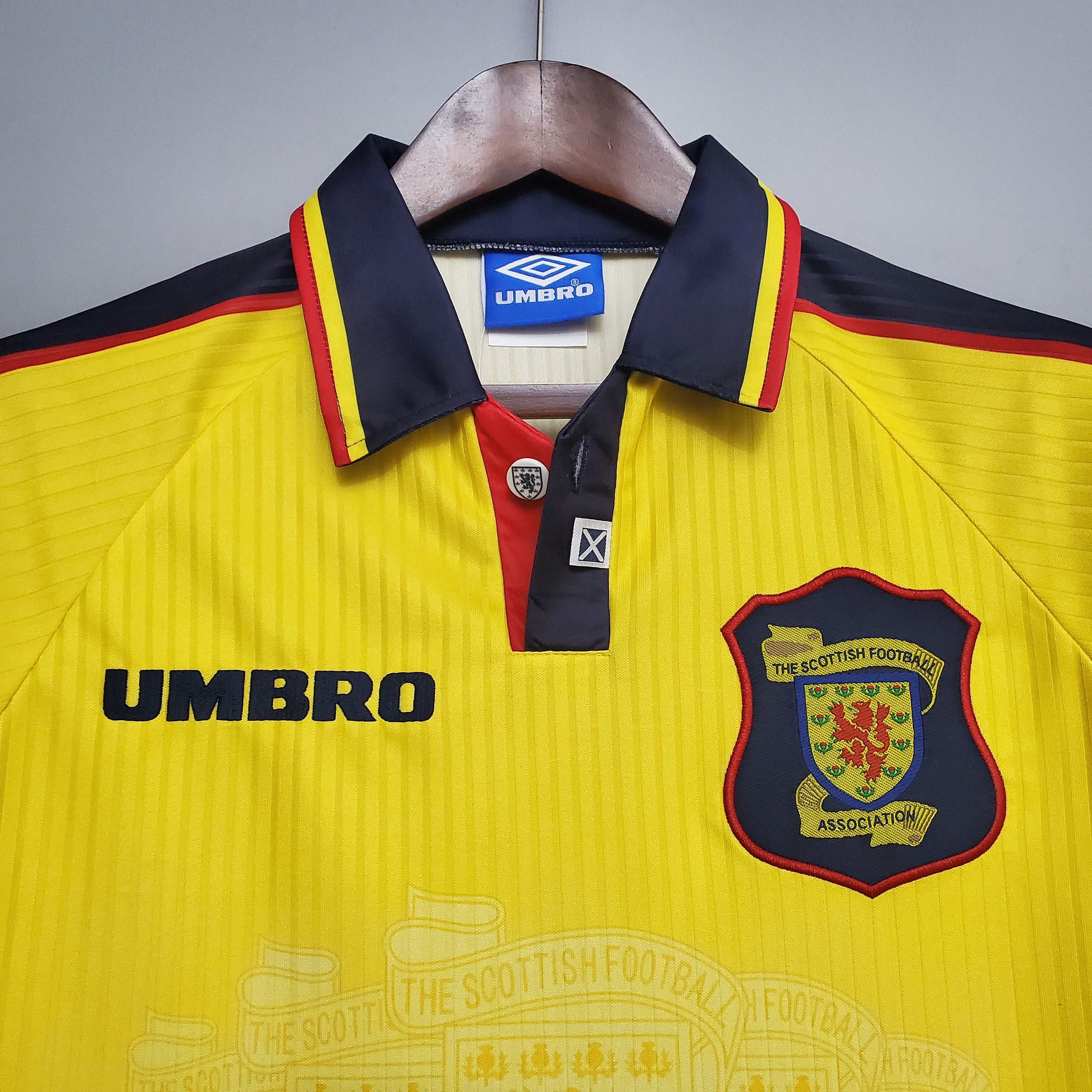 Scotland 1996 away jersey.