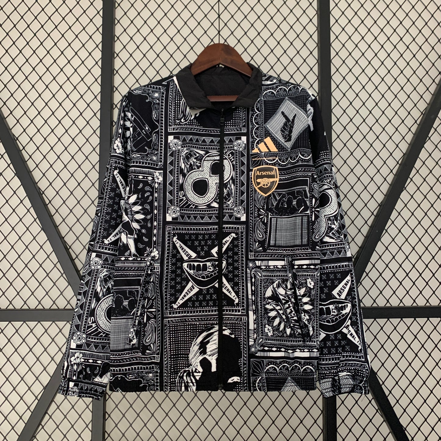 Arsenal double-sided Windbreaker