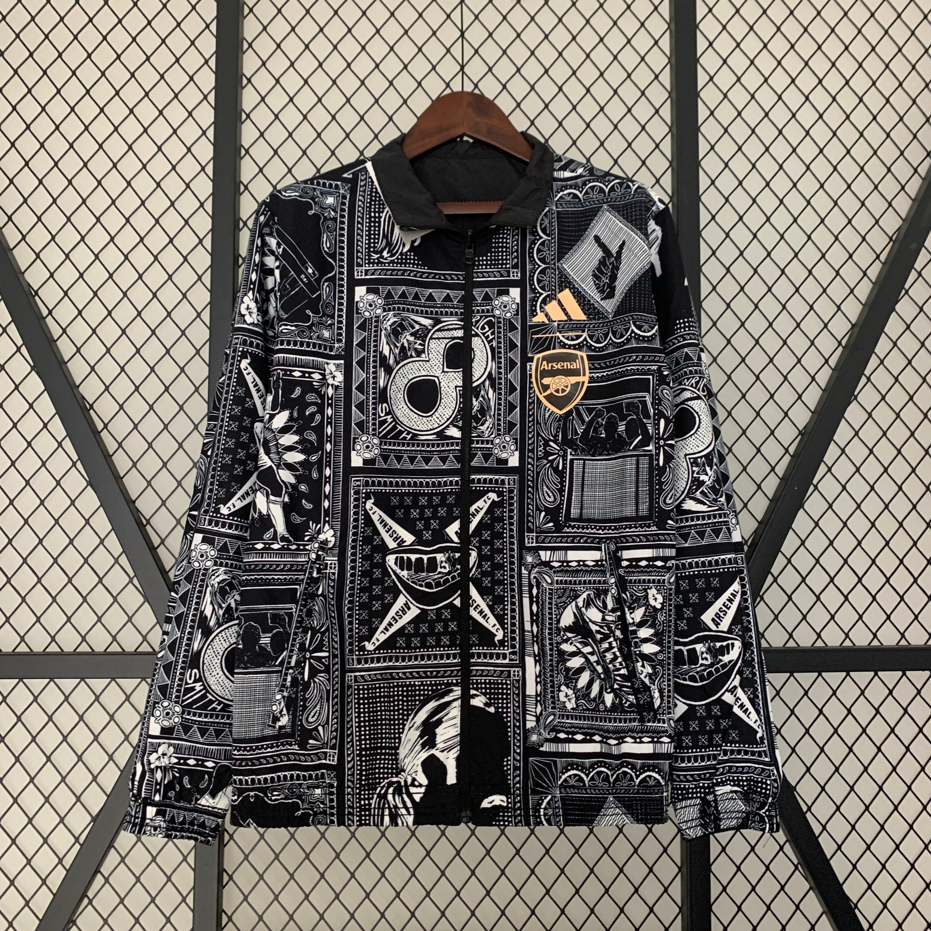 Arsenal double-sided Windbreaker