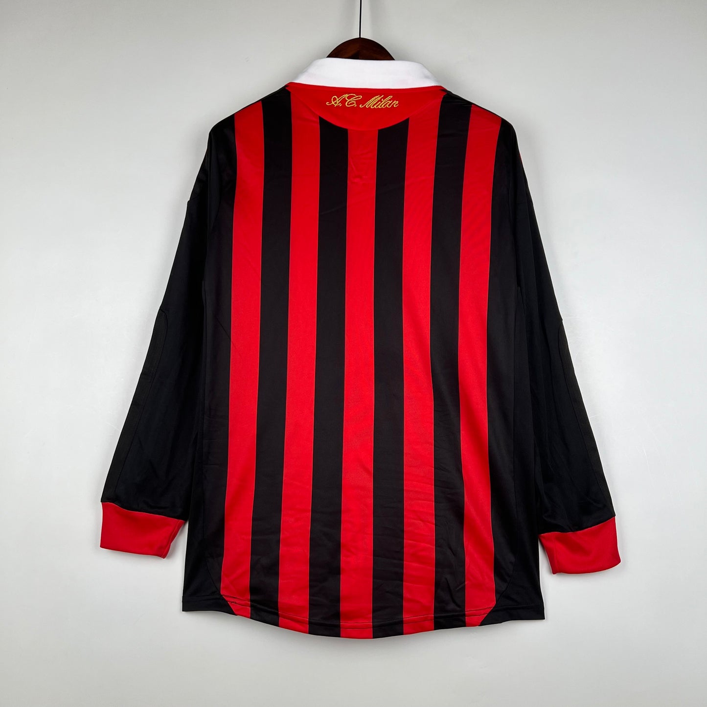 AC Milan longsleeve home jersey. Season 09/10
