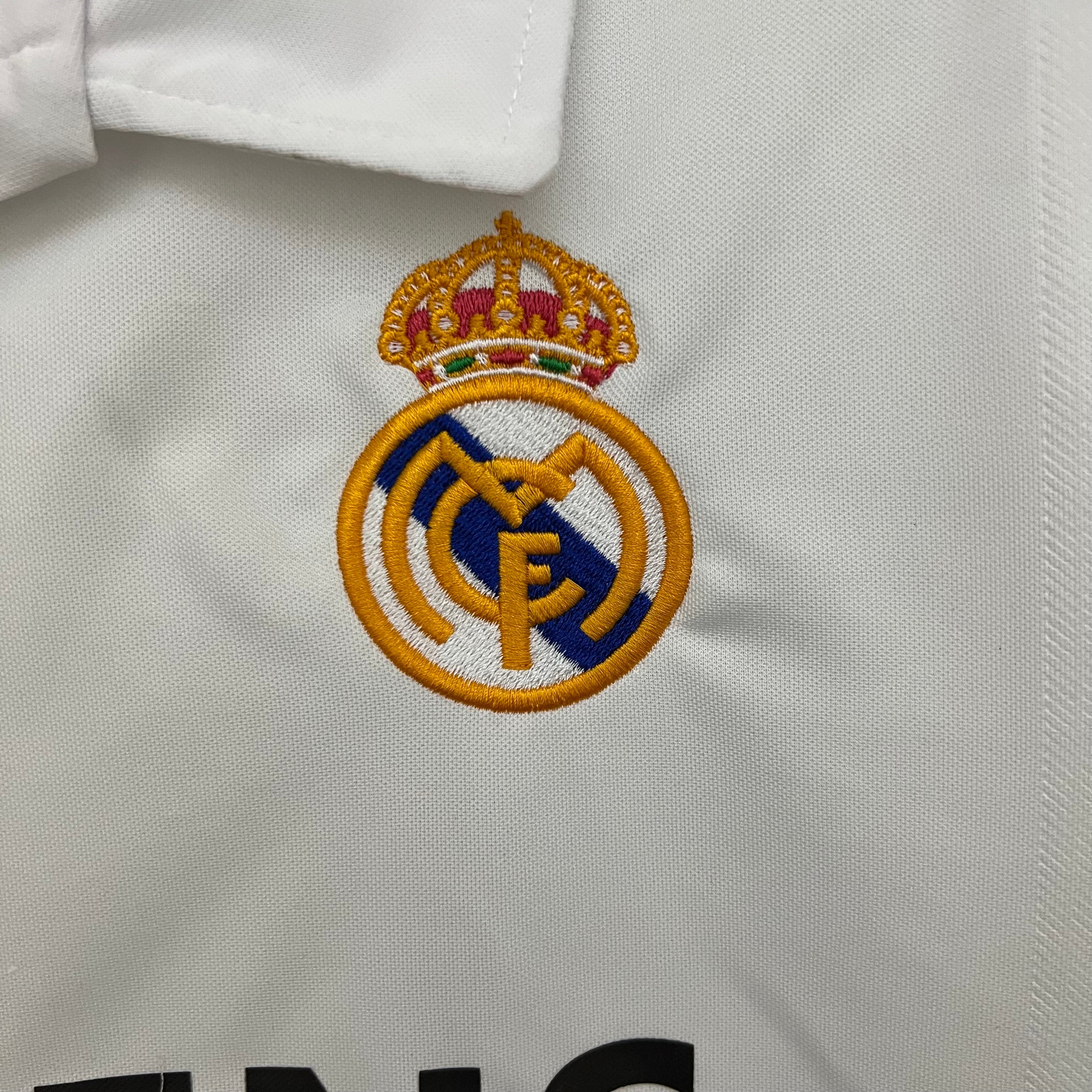 Real Madrid home jersey. Season 02/03