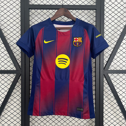 Barcelona home jersey for women. Season 25/26
