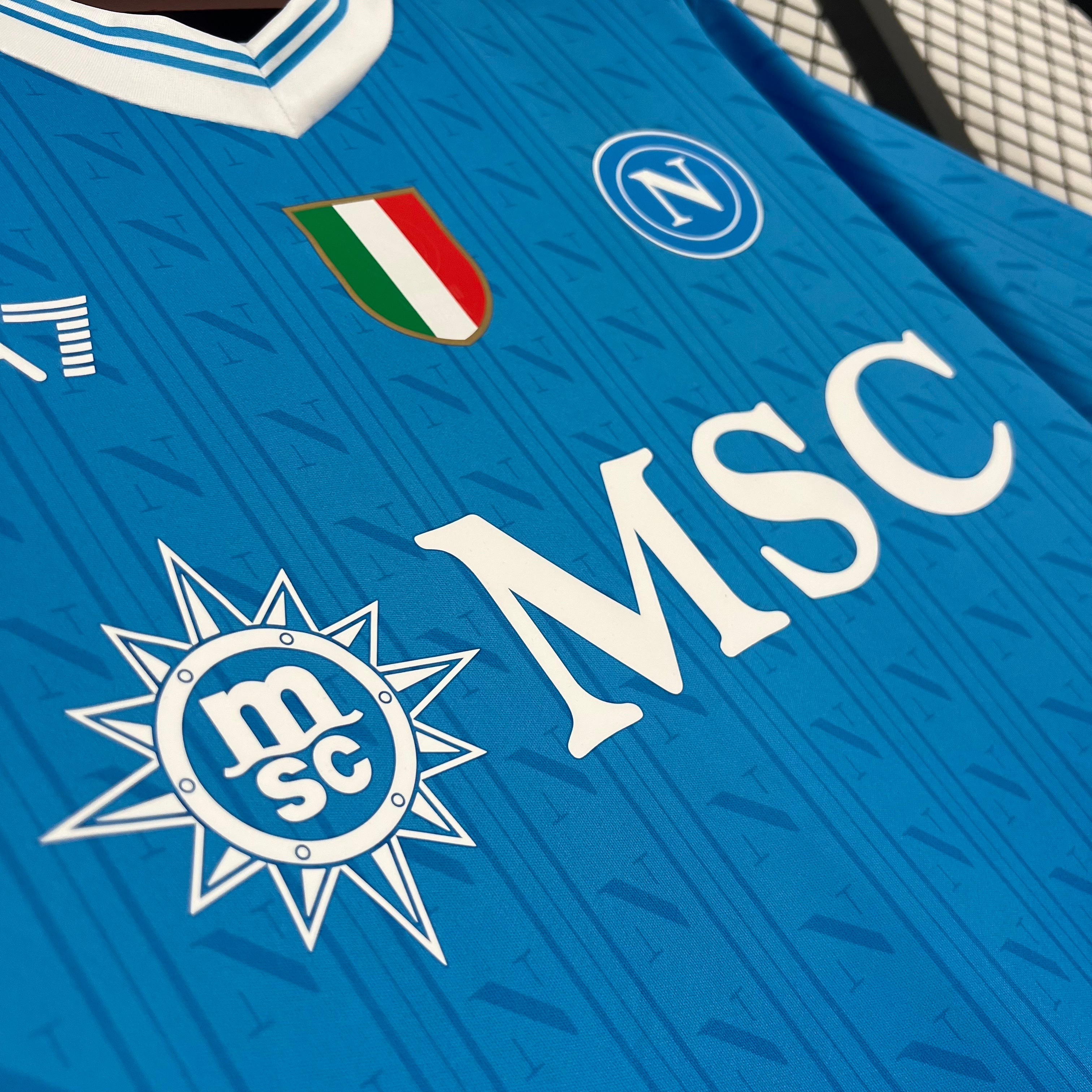 Napoli home jersey. Season 25/26