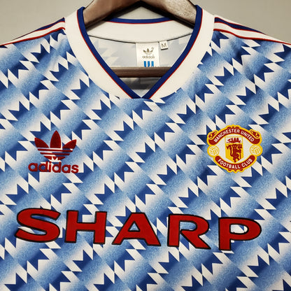 Manchester United away jersey. Season 90/92