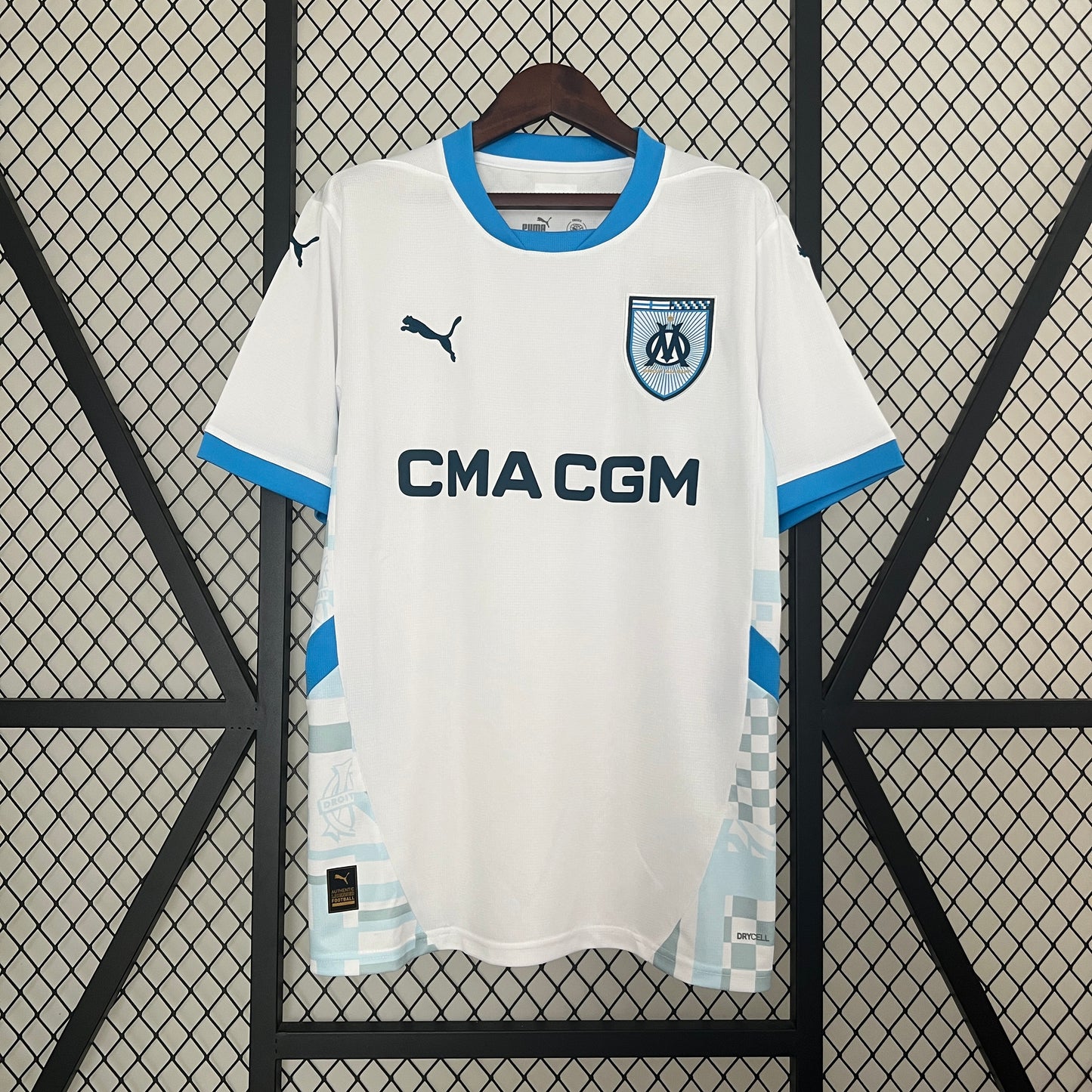 Marseille Olympique home jersey. Season 24/25