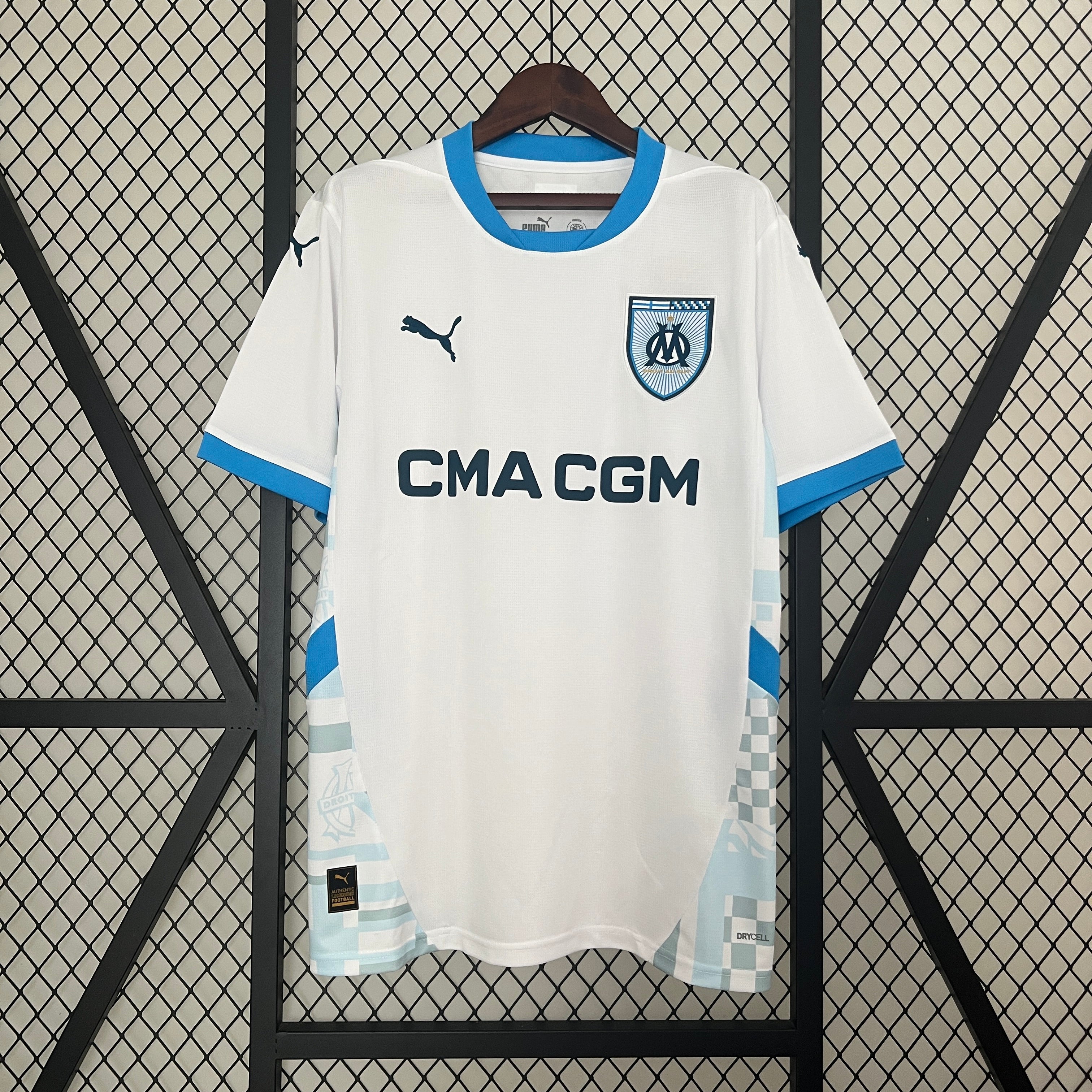 Marseille Olympique home jersey. Season 24/25
